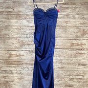 ROYAL BLUE LONG DRESS (NEW)