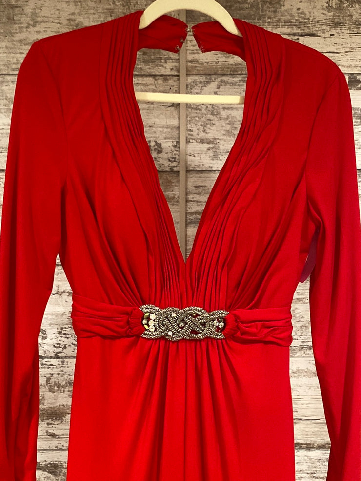 RED LONG EVENING GOWN (NEW)