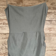 BLUE LONG EVENING GOWN