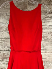 RED A LINE GOWN