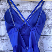 ROYAL BLUE SHORT DRESS