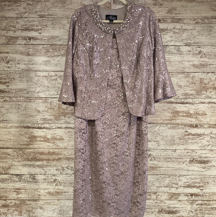 TAUPE 2 PC. SHORT DRESS $229