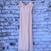 PINK LONG EVENING GOWN