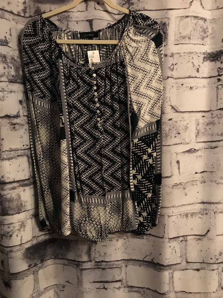 BLACK/WHITE TOP (NEW)