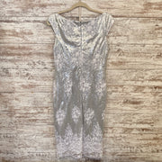 GRAY SPARKLY SHORT DRESS