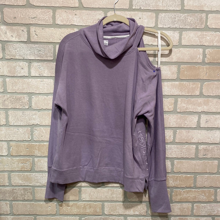 PURPLE SWEATSHIRT