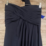 BLUE LONG EVENING GOWN