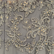 BLUE LONG EVENING GOWN