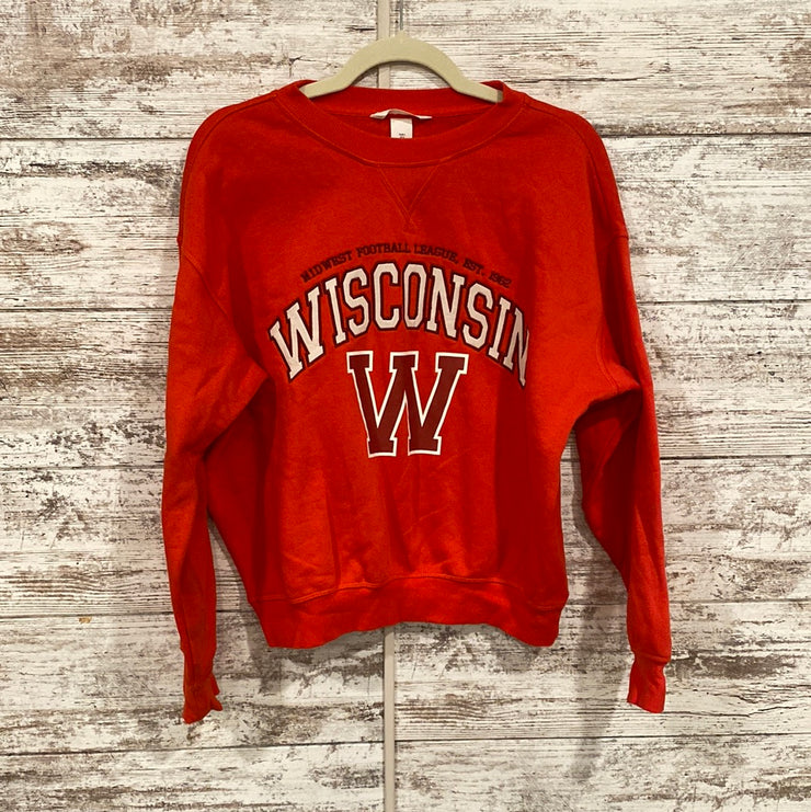 RED BADGER SWEATSHIRT