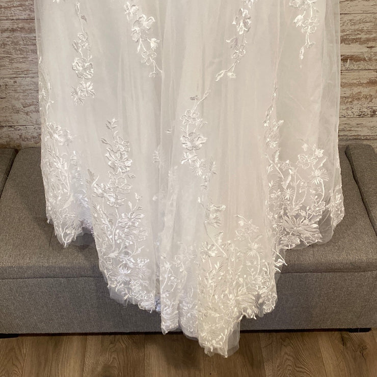 WHITE WEDDING GOWN - NEW $999