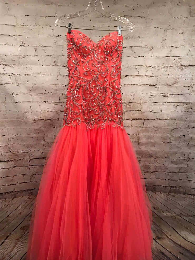 CORAL MERMAID GOWN (NEW)