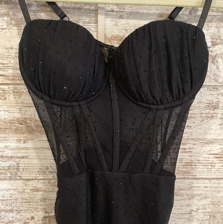 BLACK SHORT DRESS (NEW)