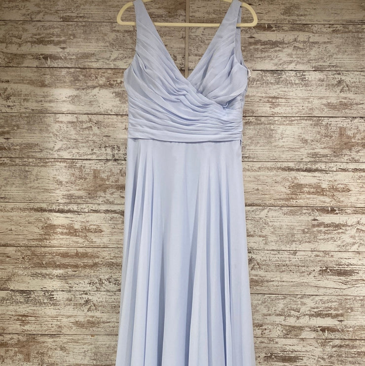 BLUE LONG EVENING GOWN