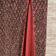 PINK FULL SEQUIN LONG DRESS