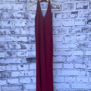 RED LONG EVENING GOWN