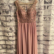 BLUSH LONG EVENING GOWN (NEW)