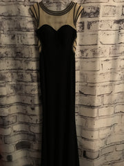 BLACK LONG EVENING GOWN (NEW)