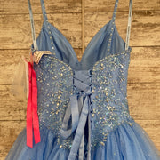 BLUE PRINCESS GOWN (NEW) $950