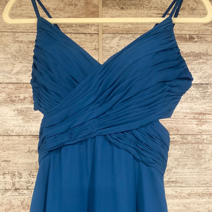 TEAL LONG EVENING GOWN