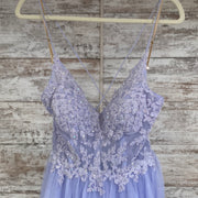 LAVENDER A LINE GOWN
