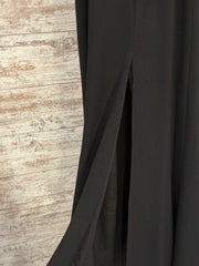 BLACK LONG EVENING GOWN