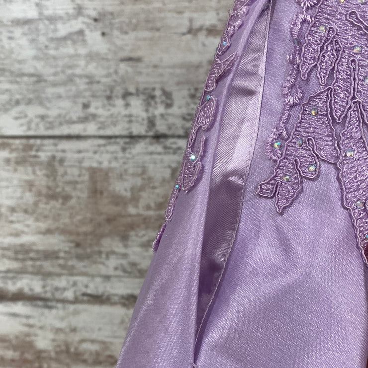 LAVENDER A LINE GOWN