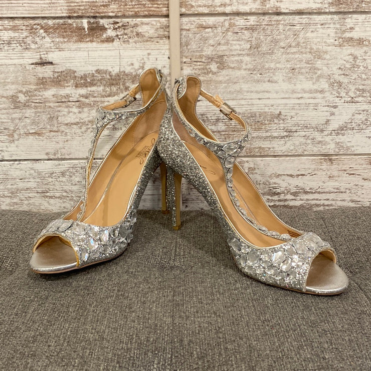 SILVER HEELS $129