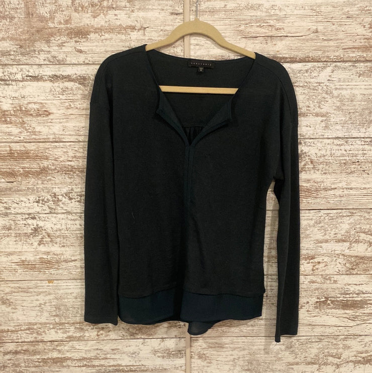 GREEN LONG SLEEVE TOP