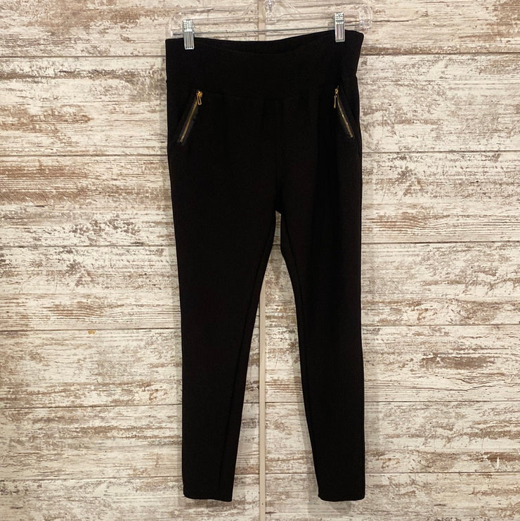 BLACK STRETCH PANTS