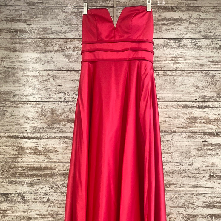 PINK A LINE GOWN (NEW)