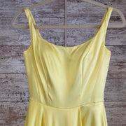 YELLOW A LINE GOWN