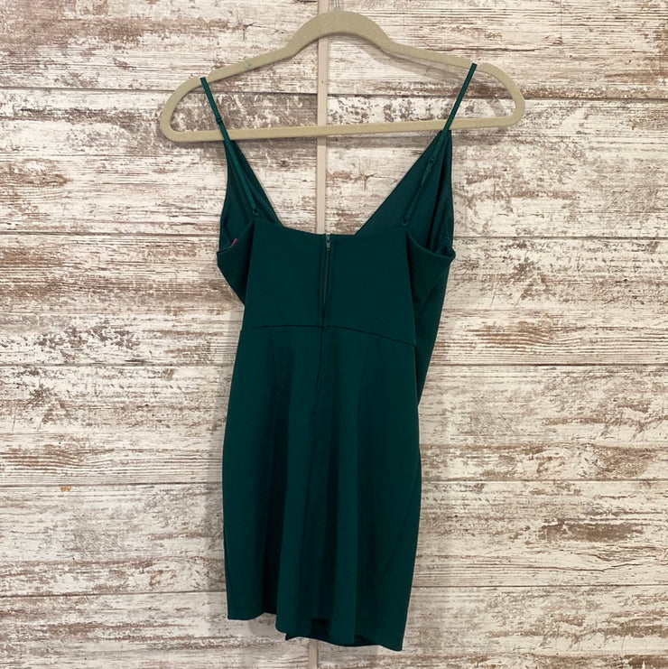 GREEN SHORT DRESS