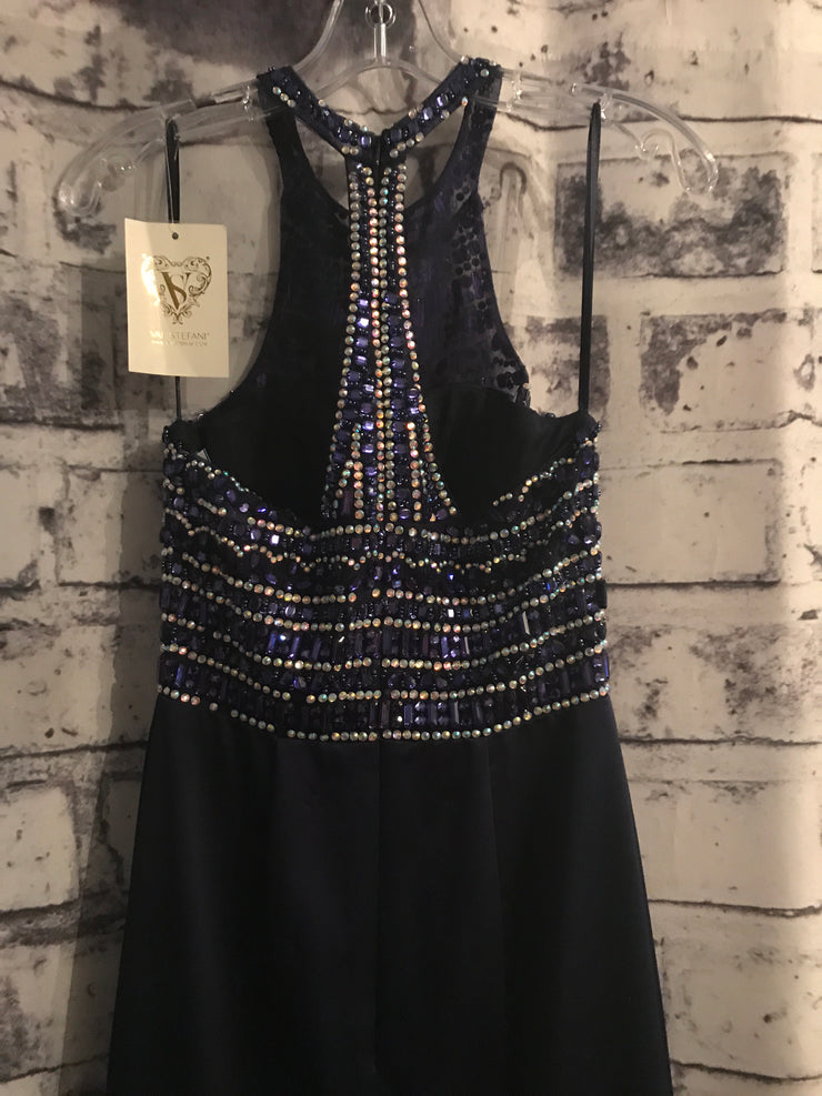 NAVY MERMAID GOWN (NEW)