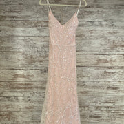 PINK SEQUIN LONG GOWN (NEW)