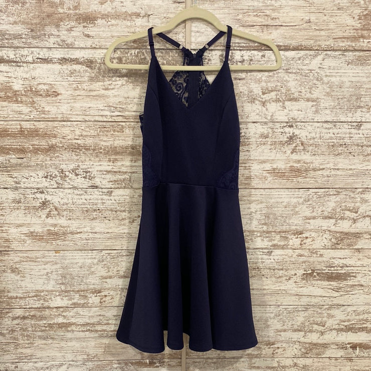 NAVY SHORT DRESS