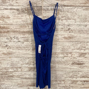 ROYAL BLUE SPARKLY SHORT DRESS