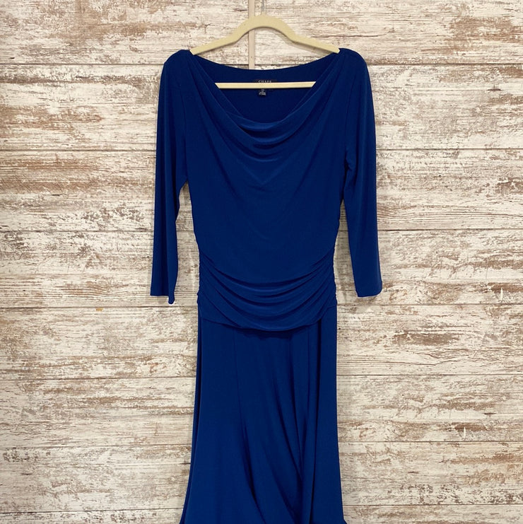 ROYAL BLUE MIDI DRESS