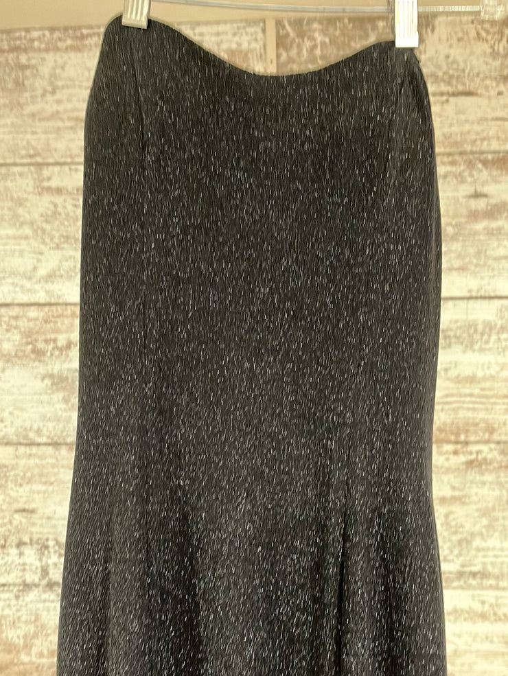 BLACK SPARKLY LONG DRESS