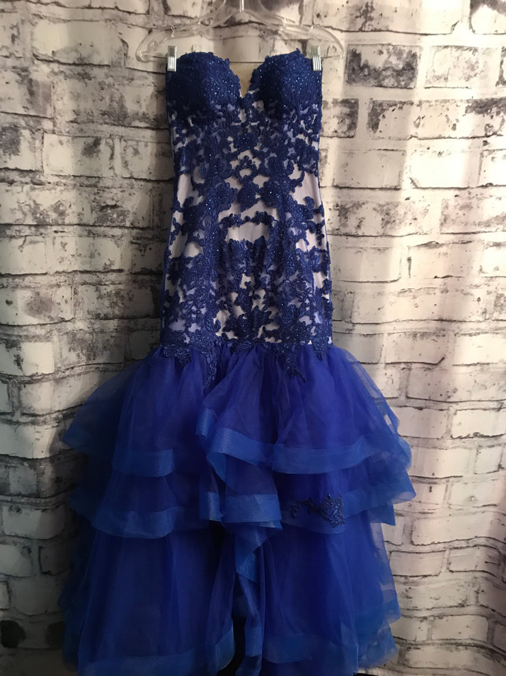 ROYAL BLUE MERMAID GOWN