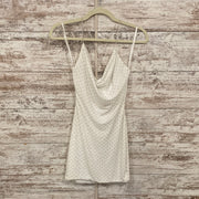 WHITE SEQIN SHORT DRESS (NEW)