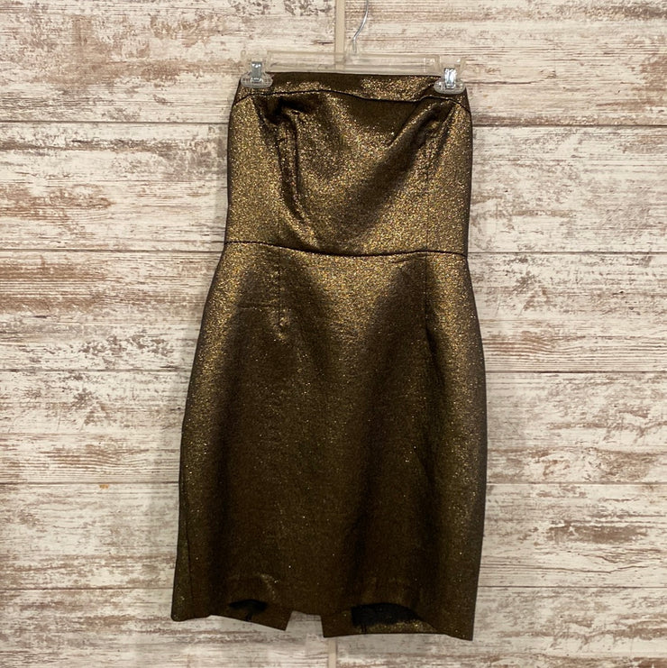 GOLD SPARKLY SHORT DRESS-NEW