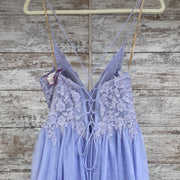 LAVENDER A LINE GOWN