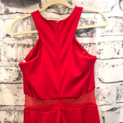 RED LONG EVENING GOWN