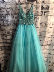 BLUE PRINCESS GOWN (NEW)