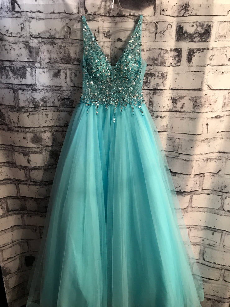 BLUE PRINCESS GOWN (NEW)