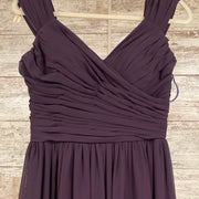 PURPLE LONG EVENING GOWN