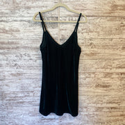 GREEN VELOUR SHORT DRESS