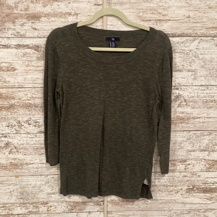GREEN LONG SLEEVE TOP