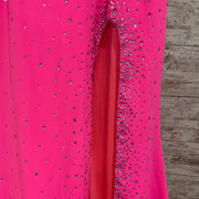 PINK LONG EVENING GOWN
