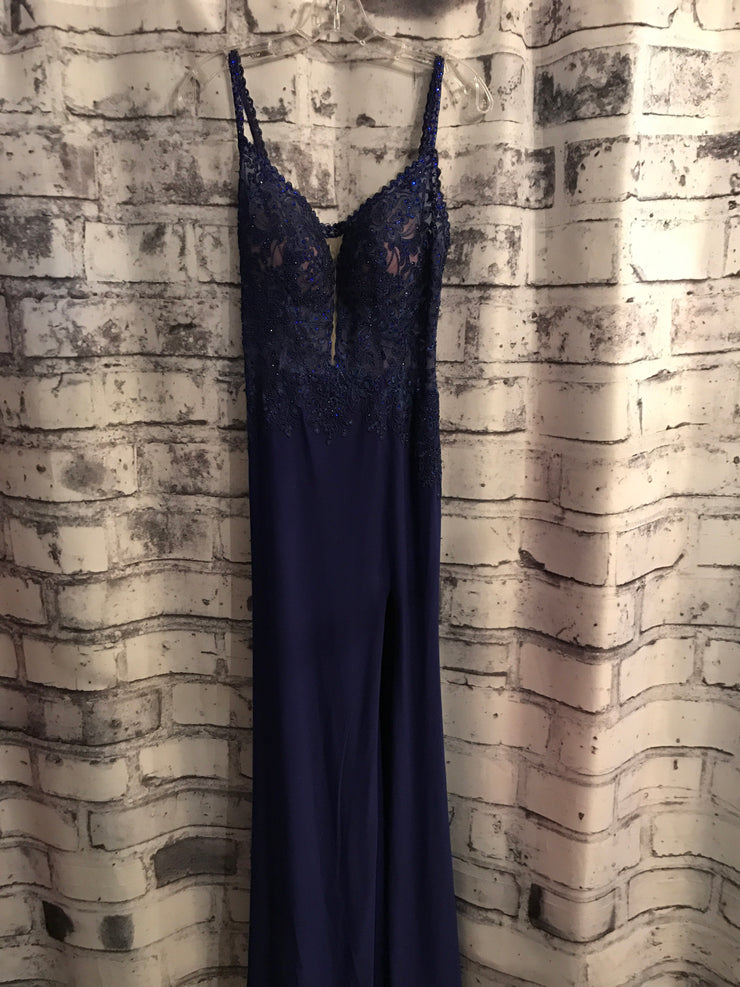 ROYAL BLUE LONG EVENING (NEW)